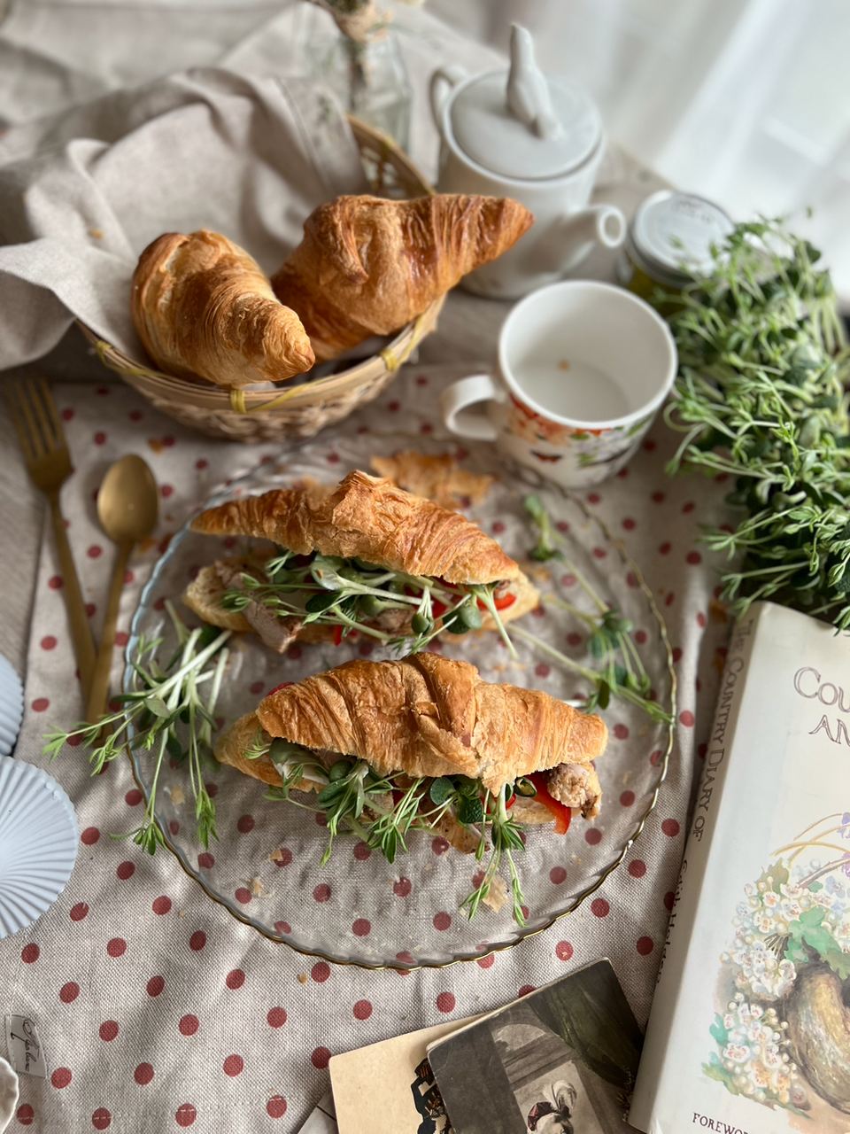 Croissanty na słono